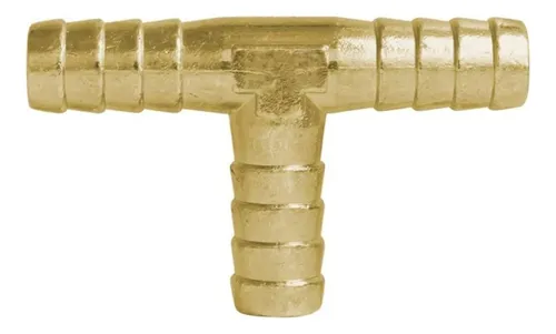 Imagem de Tee 3/8 Bico X Bico X Bico Latão