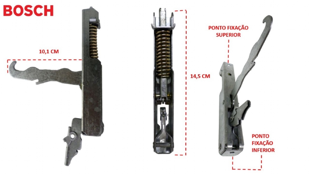 Imagem de SUBCONJUNTO DOBRADIÇA BOSCH/CONTINENTAL FOGÃO 6 BOCAS (PAR)